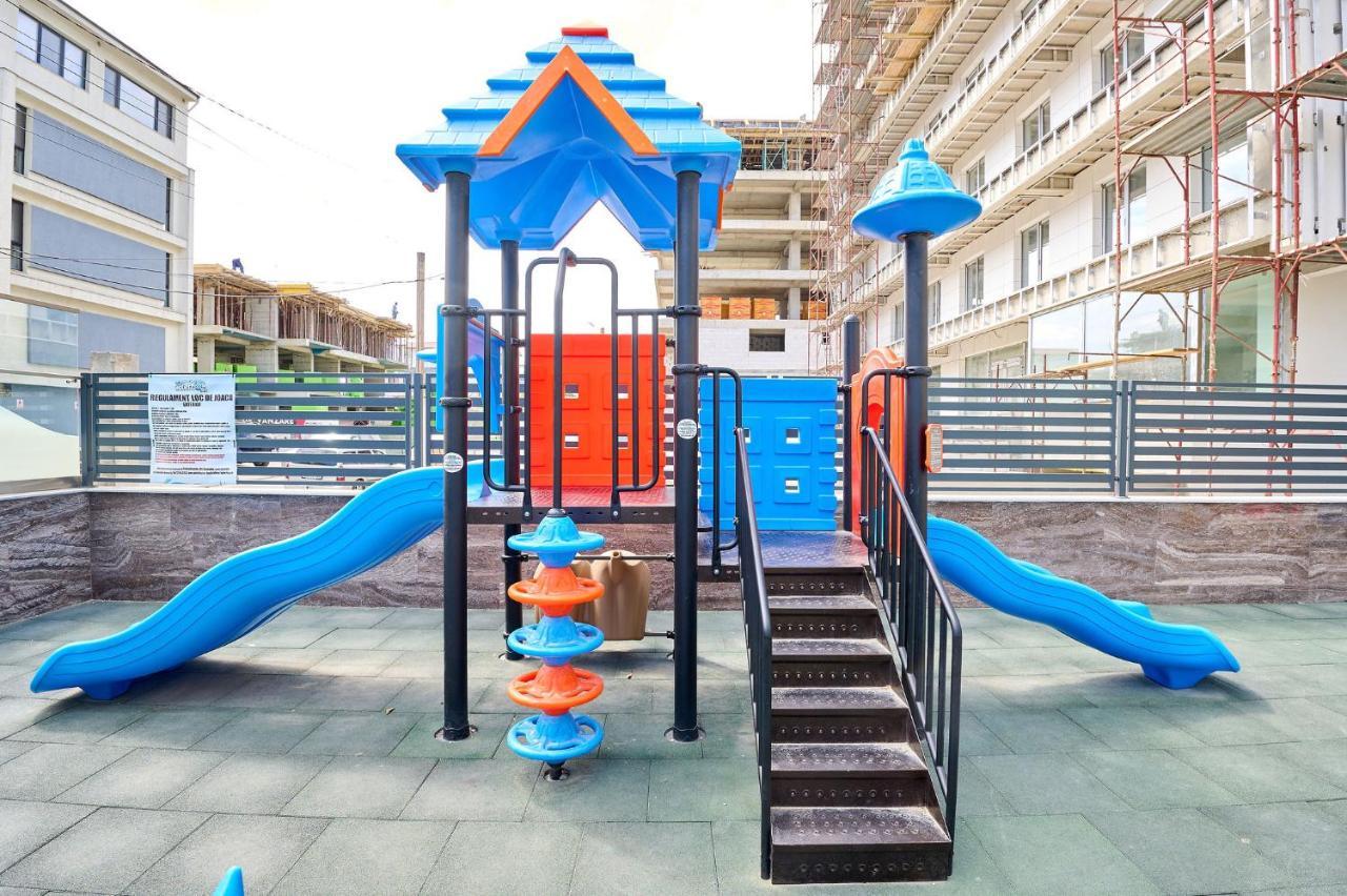 Blue Wave Studio In Nord10 - Pool N Playground Mamaia Ngoại thất bức ảnh
